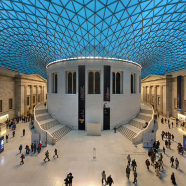 BRITISH MUSEUM, GREAT COURT – LONDON